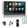 Hengweili Double Din Car Stereo 7 Inch Touchscreen Compatible with