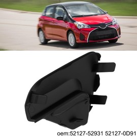 Briny River Car Front Bumper Tow Hook Cover Cap 52127-52931 52127-0D91 Compatible with Toyota Yaris LE Vitz 2012-2014