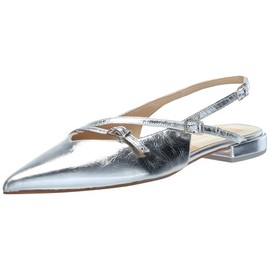 Dolce Vita Women's PAMLA Ballet Flat, Silver, 6