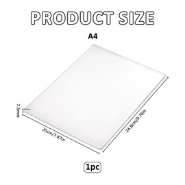 SUPERFINDINGS 24.8x20cm Gel Press Monoprinting Plate Clear Gel Monoprinting Plate Reusable Gels Printing Plates Printmaking Supplies for Card Making Arts and Crafts Scrapbooking and Journaling