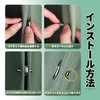 KAJIAOAO Curtain Clips, Magnetic Clips, No Slit, No Leak Magnetic