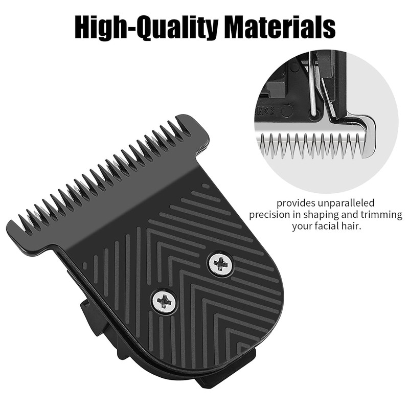 Stainless Steel T-Blade Compatible with MANSCAPED The Beard Hedger, for