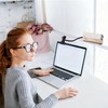 360° Clip On Safety Mirror for Desk, Cubicle Mirror to