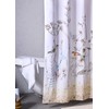 Maison d' Hermine Shower Curtain 100% Cotton One Panel 70"x72"