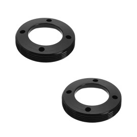 VGOL 2Pcs Bike Bicycle Crank-Arm Bolt Kit Black Aluminum Alloy M30 Side Cover Compatible with SRAM Dub System Crank Arm Mounting Cap