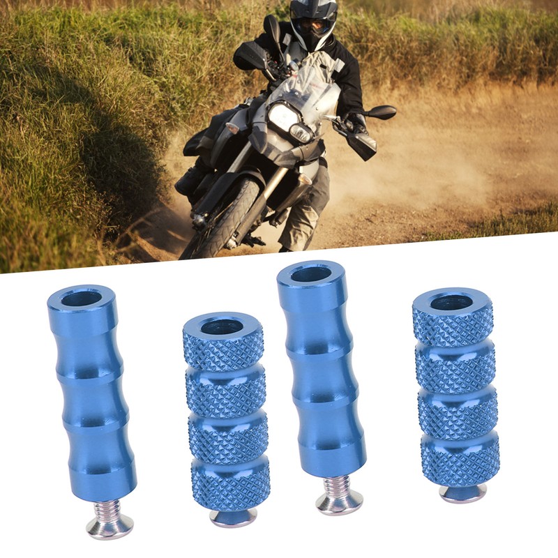 2 Pair Motorcycle Brake Foot Peg CNC Process Plating Precise