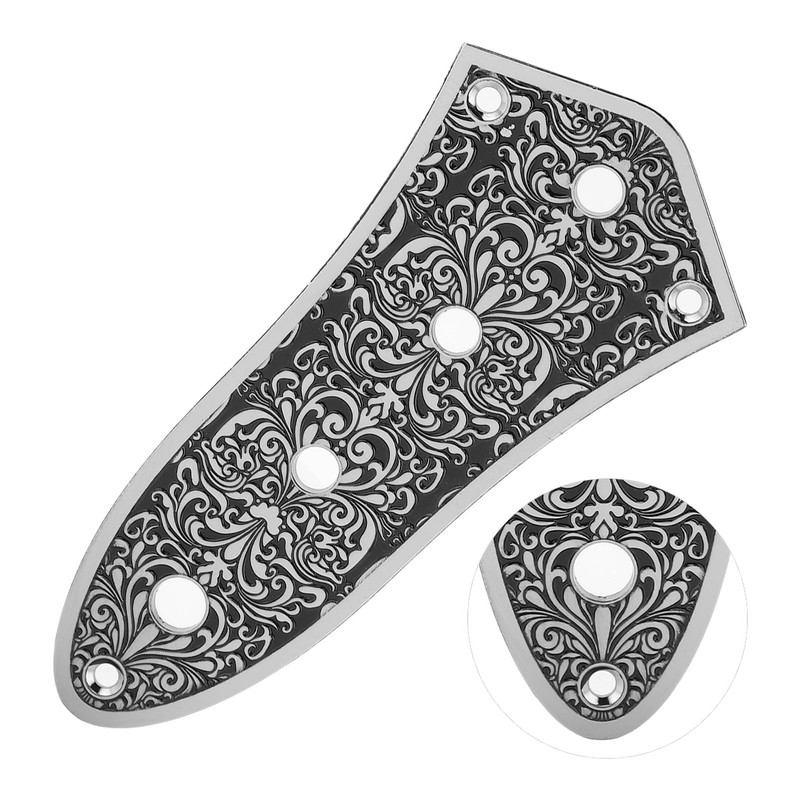 Bass Control Plate Aluminum Alloy Carved Board Volume Switch for