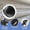 Plastic pipe chamfer tool, PE, PVC, PPR pipe deburring machine,