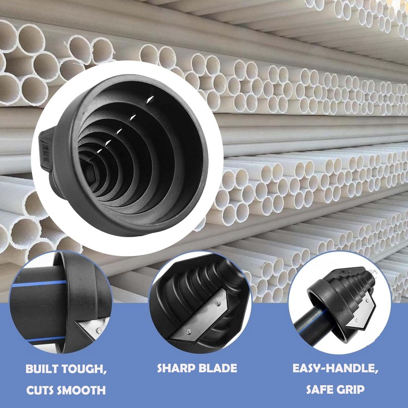 Plastic pipe chamfer tool, PE, PVC, PPR pipe deburring machine,