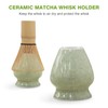 STORICANS Premium Matcha Tea Set with Bamboo Whisk, Ceramic Bowl,