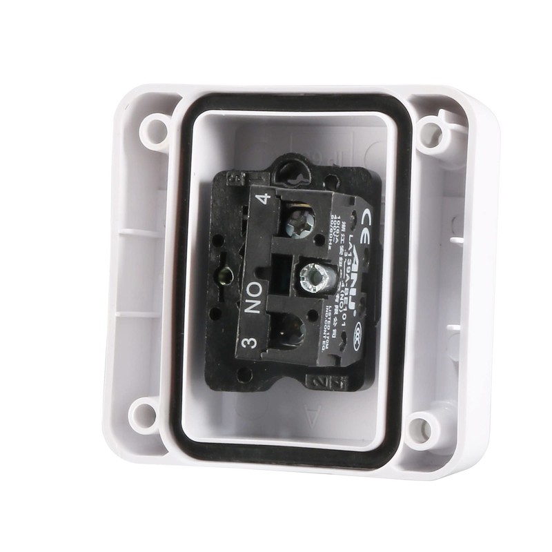 sourcing map Long Handle Latching 2-Position Stop Start Rotary Selector