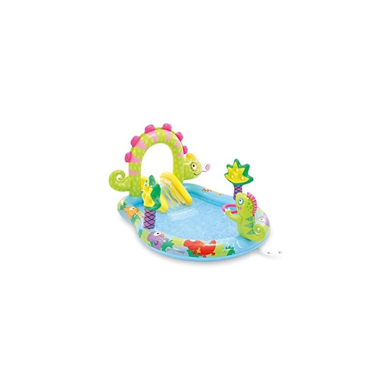 Intex - Piscina Grande y amigable Centro de Juegos Iguana