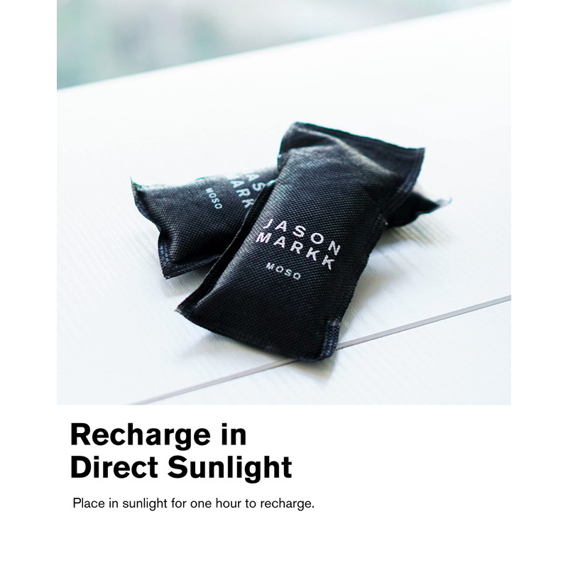 Jason Mark Moso Freshener for Sneakers with Odor-Resistant and Moisture-Proof