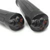 HTTMT MT080-25-BK Black Skull style Hand Grips 1 inch Handlebar