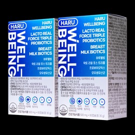 One day well-being Lacto Real Force Triple Probiotics 2 x 2 month supply Super Prebiotics FOS 1 x Gift Pack Gift Set / 락토 리얼 포스 트리플 프로바이오틱스 2개월분 2개 슈퍼 프리바이오틱스 FOS 1개 선물팩 선물세트
