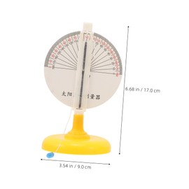 KICHOUSE Geography Learning Aid Sun Height Measuring Scientific Model User-Friendly 4pcs Set for School
