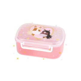 SIGIKID 25270 Pony Love Lunch Box, BPA-Free, Safe, Lightweight, with Swing Closure, Lunch Box with Insert - for Snack, Breakfast, Nursery, for Children from 2 Years, Pink/Pony Love 17 x 11 x 7 cm