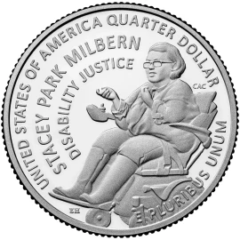 2025-S  Proof  STACEY PARK MILBERN  Quarter 25¢ Frosty DCAM ~ Ships Now