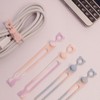 6 Pcs Fastening Cable Straps Cable Straps Velcro Straps with