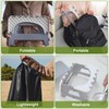 Wanheart Portable Toilet for Adults, Folding Camping Toilet with Lid