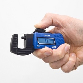 Digital 12.7mm Pocket Thickness Gauge Carbon Fibre Tool 12 Months Warranty