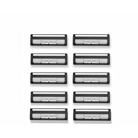 10 Pack Replacement Blades for Back Shaver, Back Shaver Refills for Men, Body Hair Removal Razor Blades, Smooth Shaving Replacement Heads