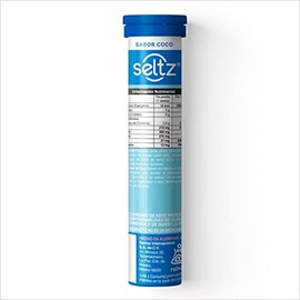 SELTZ Kit Electrolitos Tableta Efervescente, Sabores coco más lima limón, 26 Tabletas, 2 Pack