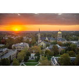 Wooden Puzzles Notre Dame Golden Dome Jigsaw Puzzles Educational Puzzles Gift,Unique Present for Home Decor Family Children and Adults 1000 PCS