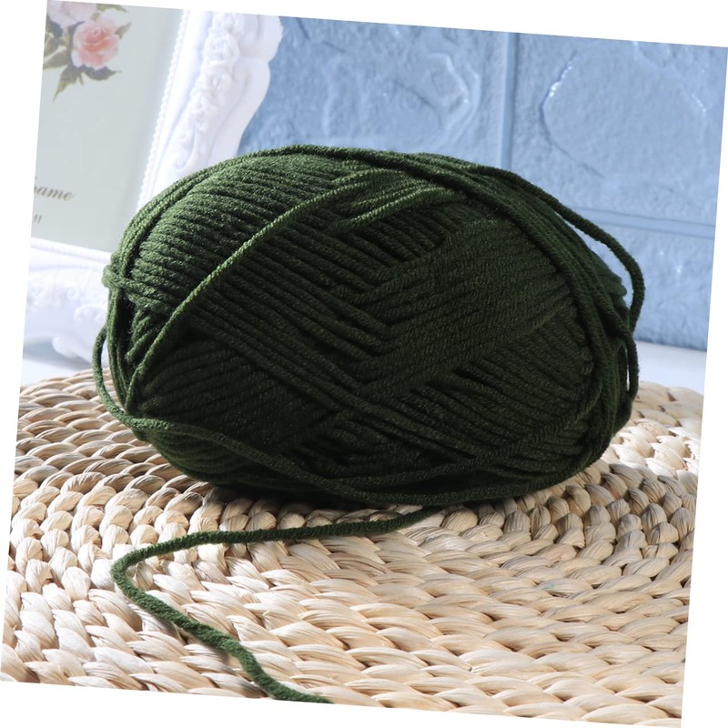 LIFKOME 50G Milk Cotton Yarn Soft Chunky Crochet Knitting Wool