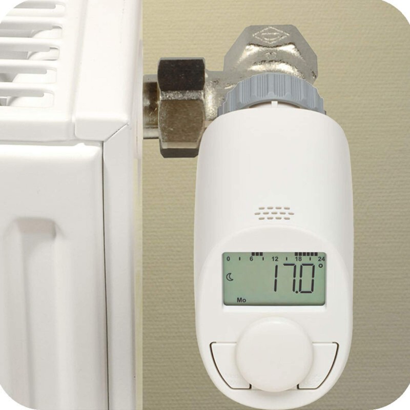 eqiva Electronic Radiator Thermostat Model N with Boost Function and