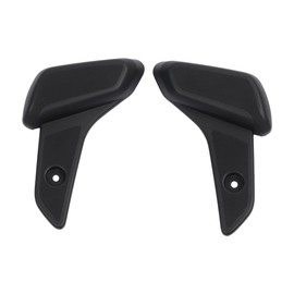 Pair Motorcycle Rear Foot Rests Passenger Footrest Pedals Zinc Plated Plastic Replacement for Vespa Sprint Primavera 50 125 150