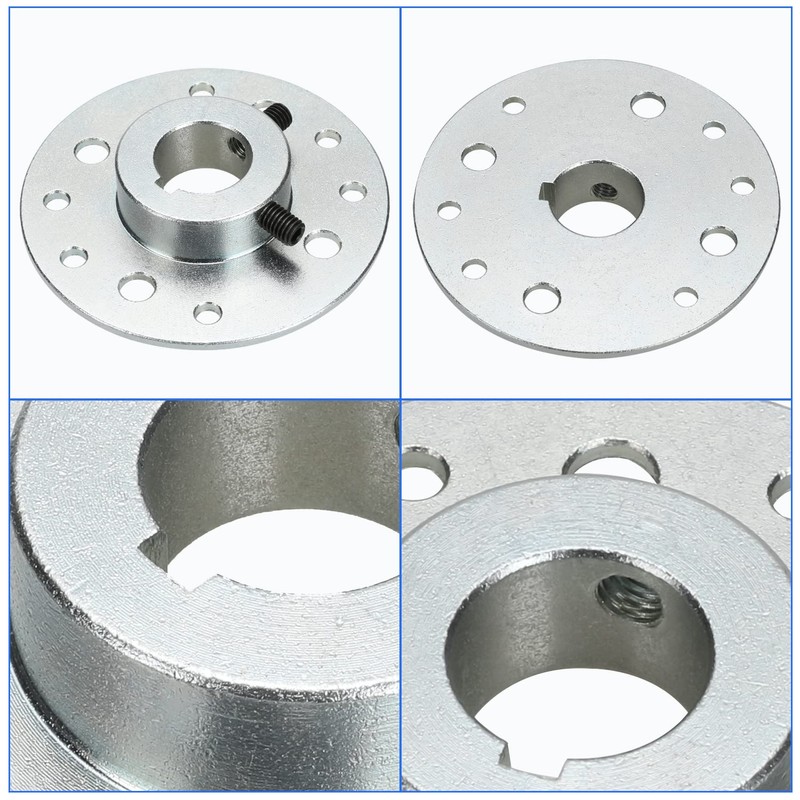 YOXUFA 40/41/420 Chain Sprocket 48 Tooth with 1" Bore 1/4