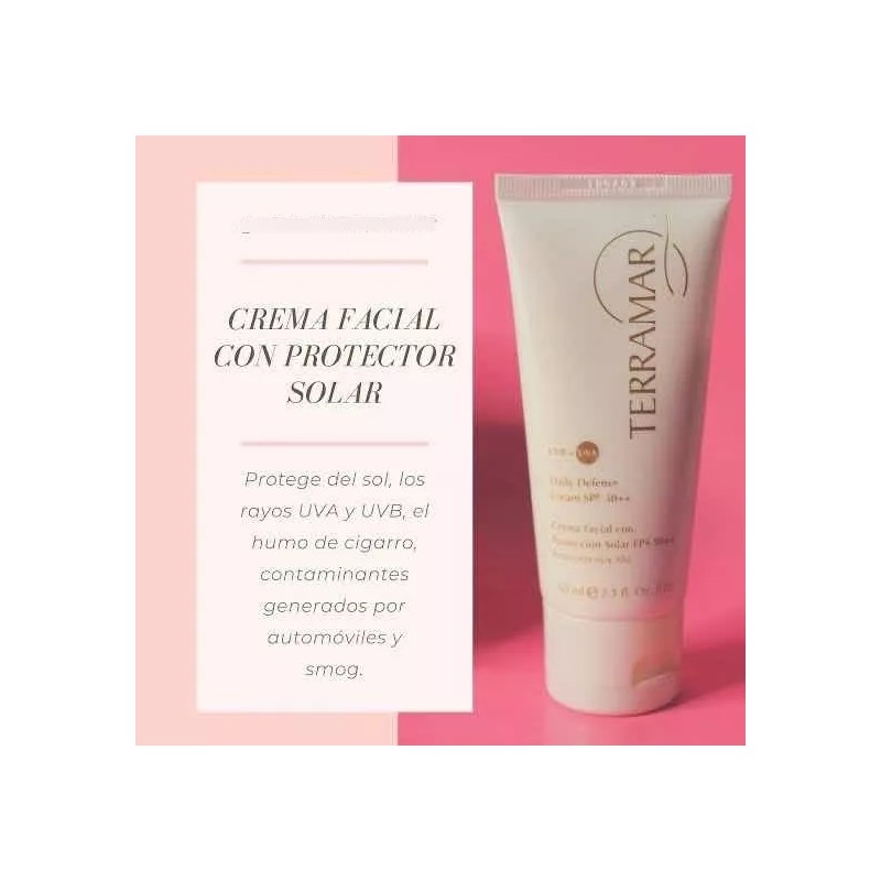 Terramar Crema Facial Con Protector Solar Fps50 Terramar+envió+regalo