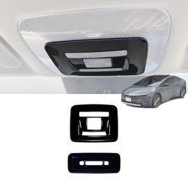 【GIKAKU】5th Generation Prius 60 Series Accessory ZVW60 ZVW65 MXWH60 MXWH65 New Prius 60 Series Accessory, Room Lamp Panel, Downlight Garnish, Interior Panel (Piano Black)