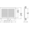 Hart & Cooley 650 Series - 650H1406 14" x 6"