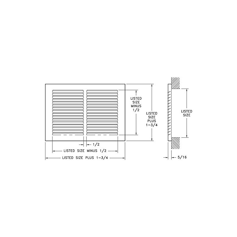 Hart & Cooley 650 Series - 650H1406 14" x 6"