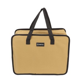 Camp Stove Carry Case Portable 600D Oxford Cloth Wear Resistant Waterproof Camping Cookware Bag for Picnic