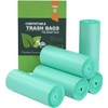 AYOTEE - 200 bolsas de basura pequeñas compostables, bolsas de