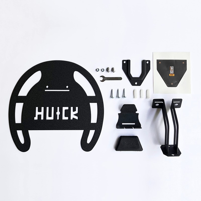 HUCK Helmet Stand Garage Organizer Wall Mount Rack for Motorcycle