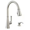 Delta Alpen SpotShield Stainless Single Handle Pull-Down Kitchen Faucet with