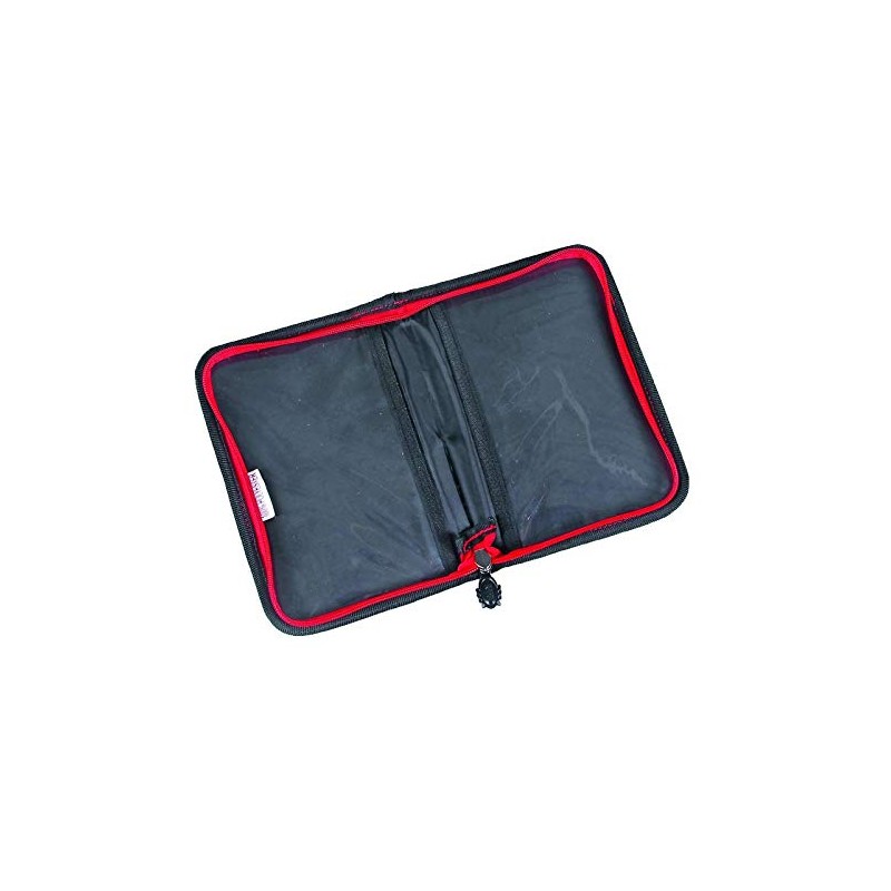 DAM Neoprene Document Bag with Two Transparent Pockets Protects Against