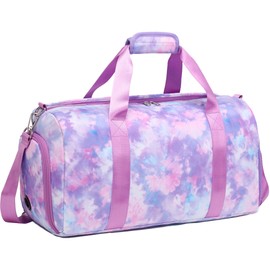 Sports bag, sports bag, travel bag, swimming bag, sauna bag, swimming pool bag, shoe bag, travel bag, children's bag, purple, travel bag