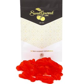 SweetGourmet Red Lobsters Gummy Chewy Candy, Raspberry Flavor, Halal, 1.5 Pound Bulk Bag