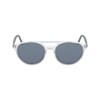 LACOSTE Eyewear Unisex L881S-057 Sunglasses, Crystal / grey