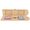 Pacific Shore Games Wooden Cribbage Board Game Set, Continuous 3