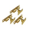 LALAFINA 3Pcs Ball Catch Solid Door Latch for Cabinets and