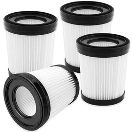Vacuum Filter Replacement Compatible with Fabuletta FSV001/FSV101,Girnoor G160/G165, Lubluelu 202, Oraimo OSV-102, VacLife VL732 Stick Vacuum Cleaners (Without Tap) - 4 Pack