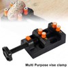 TeamTop Small Tabletop Vise Mini Secure Vice Fine Work Easy