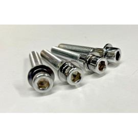 DIY 2014 - 2025 HARLEY DAVIDSON ROAD GLIDE CHROME FRONT FENDER MOUNTING BOLTS