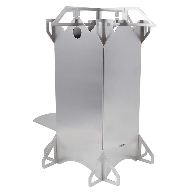 Wood Burning Stove, Stove Camping Stove Stainless Steel with Lightweight